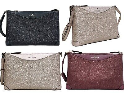 Kate Spade Shimmy Glitter Purse Joeley Ramey Crossbody Bag Holiday Collection 767883448656 | eBay | eBay US