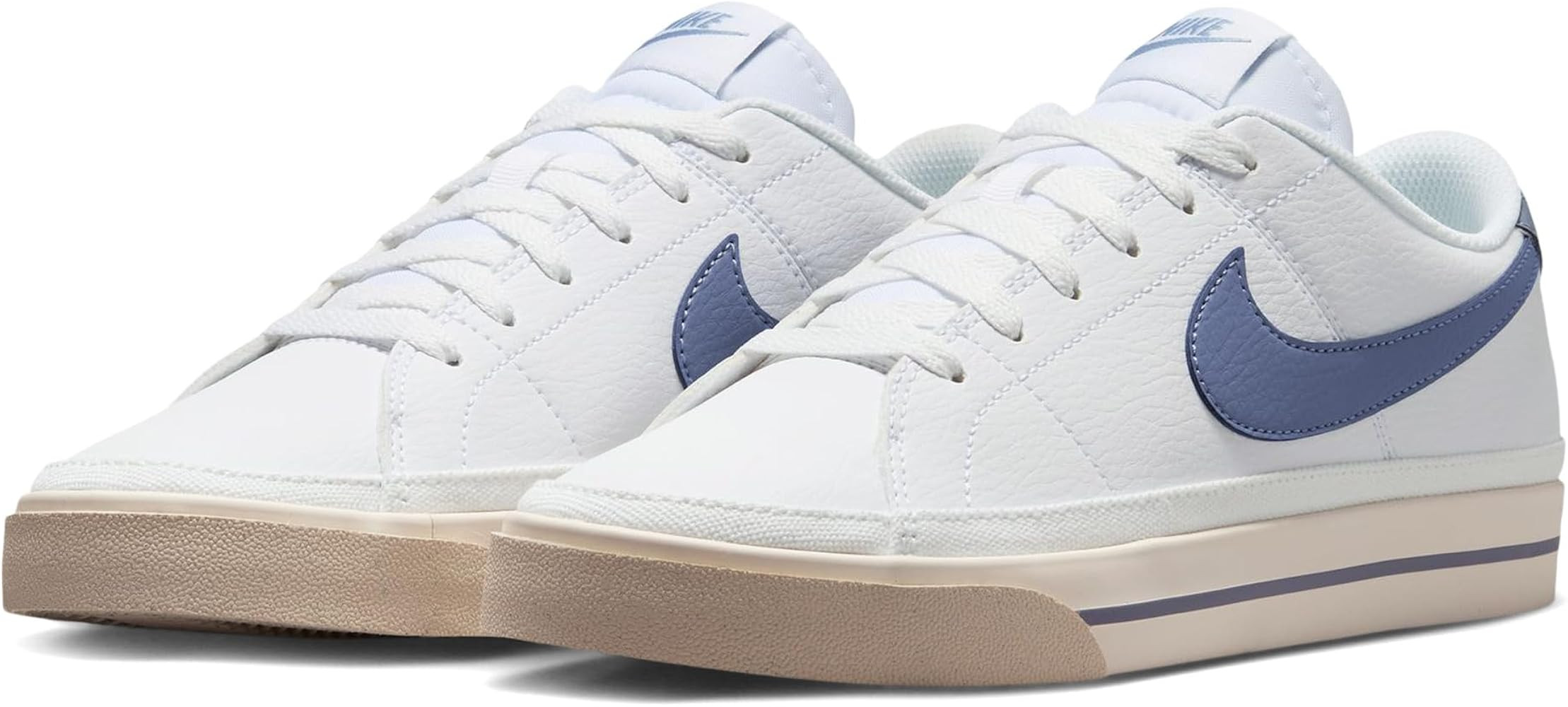 Amazon.com | Nike Women's Court Legacy Next Nature Shoes, White/Ashen Slate-Sail, 7 | Fashion Sne... | Amazon (US)