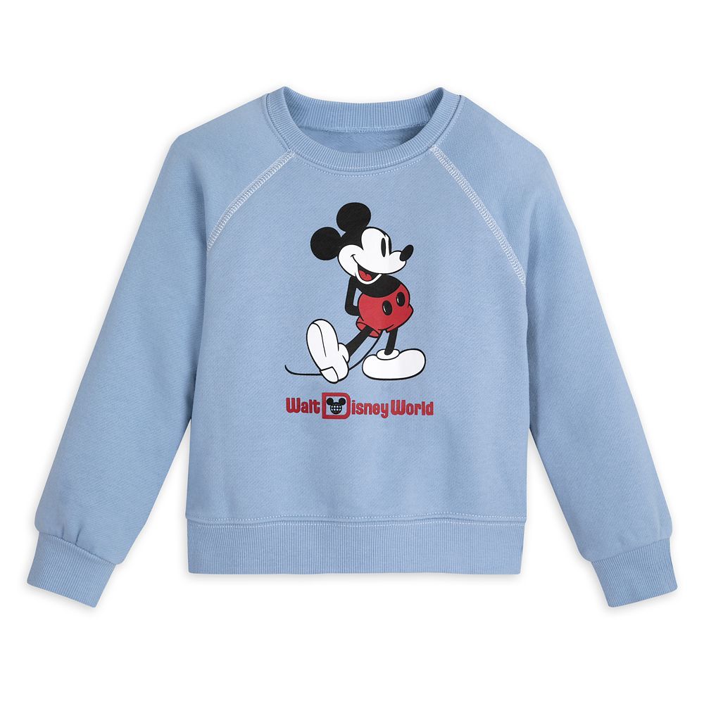 Mickey Mouse Classic Sweatshirt for Kids – Walt Disney World – Blue | Disney Store