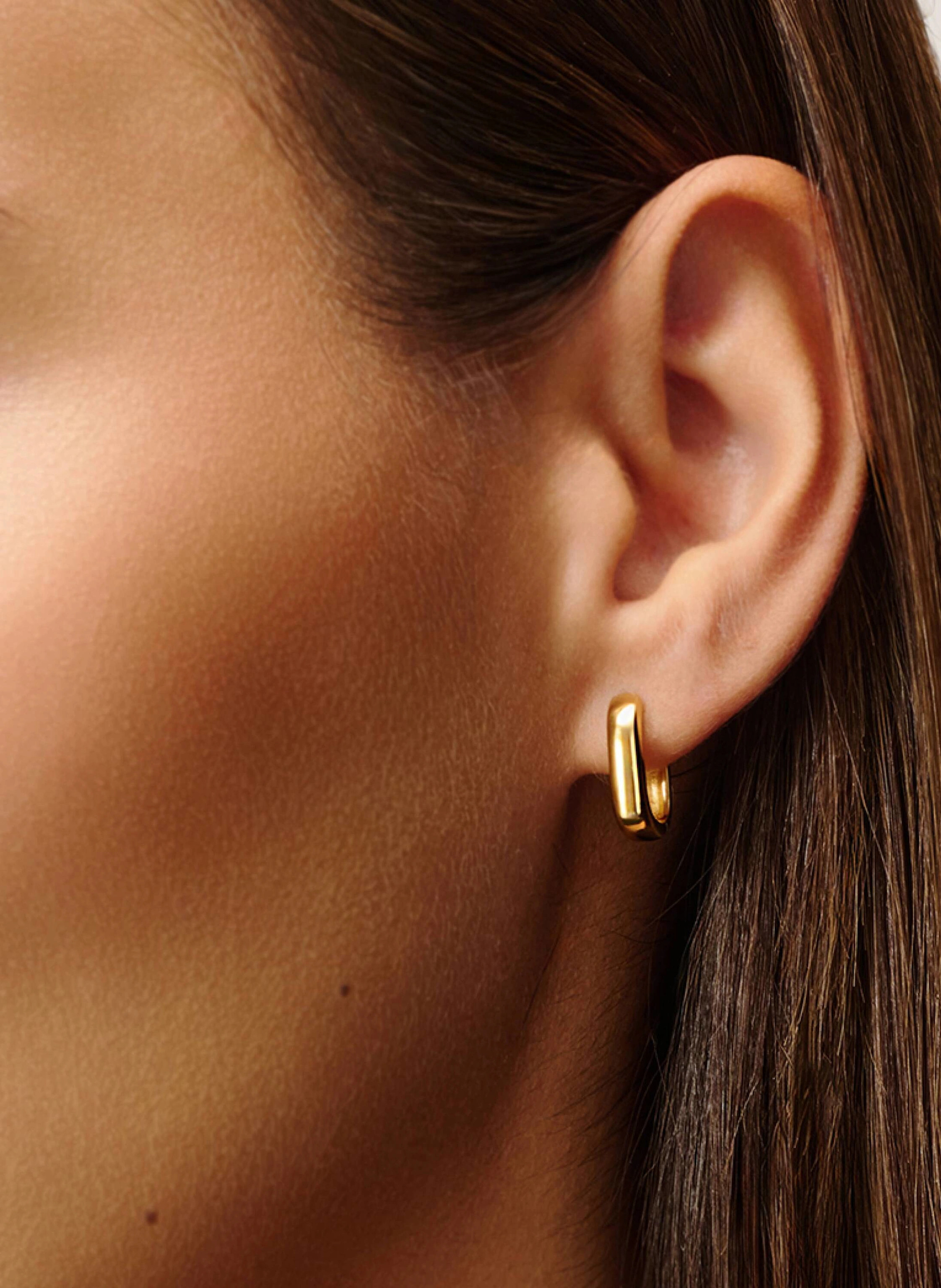 Pompidou Creolen CHLOE MINI by GLAMBOU in gold | Breuninger (DACH)