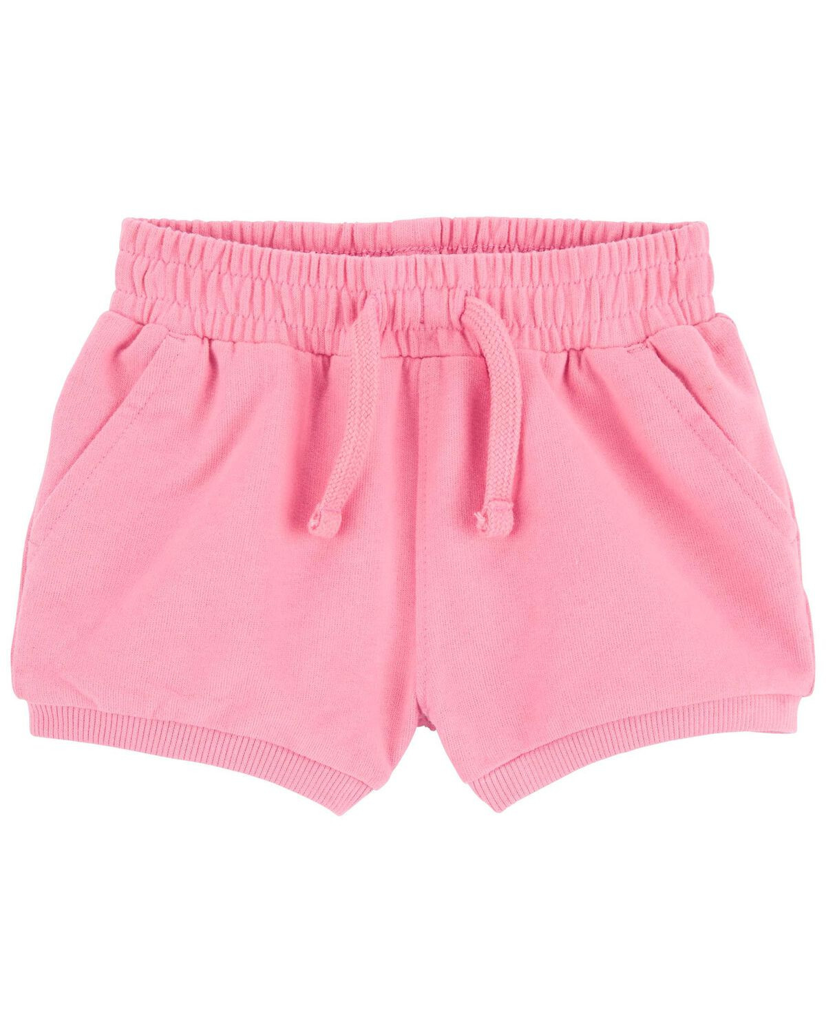 Pink Baby Pull-On French Terry Shorts | carters.com | Carter's
