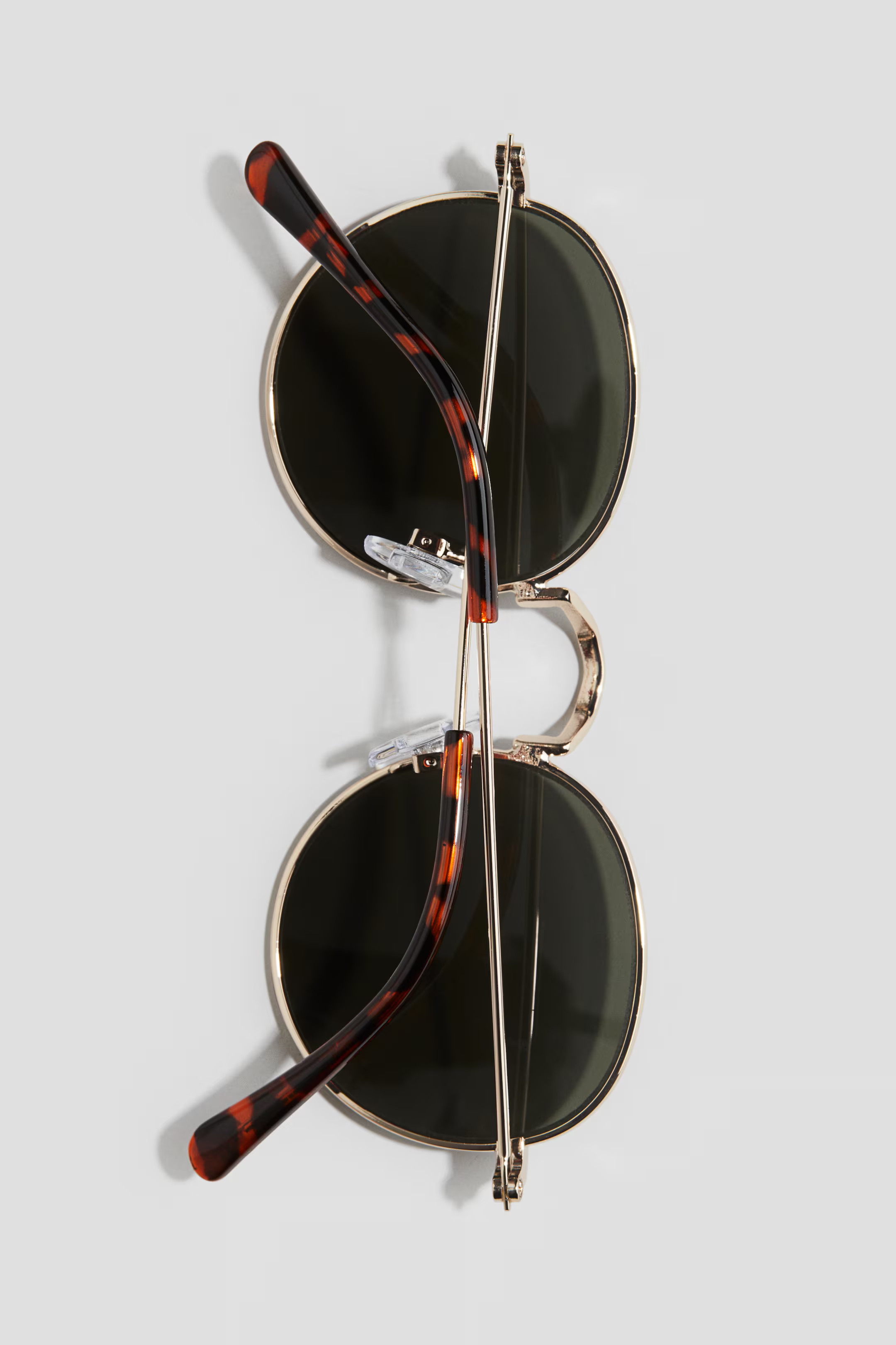 Round Sunglasses - Dark green - Kids | H&M US | H&M (US + CA)