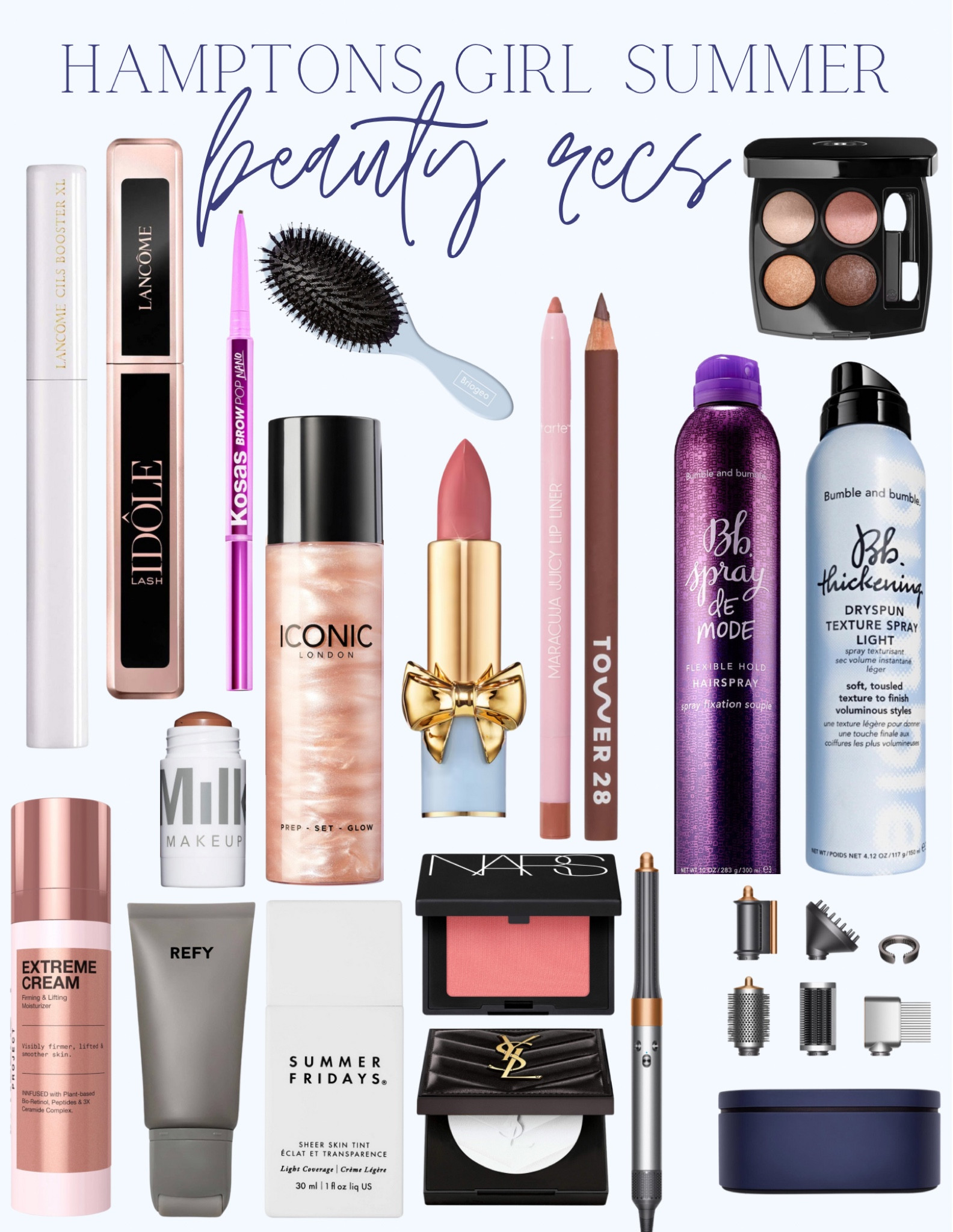 Hamptons girl makeup hair beauty recommendations for a classic clean polished look this summer 

#LTKFindsUnder50 #LTKBeauty #LTKSeasonal