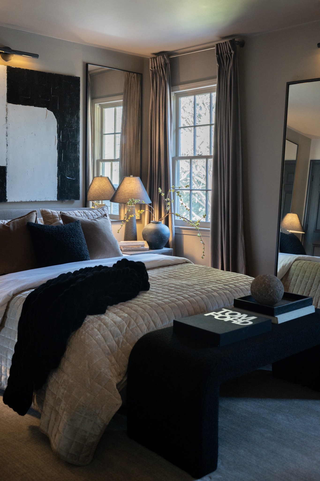 A modern luxury bedroom, all budget friendly!#LTKHoliday

#LTKHome #LTKSeasonal