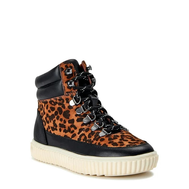 Wonder Nation Little Girl & Big Girl Hybrid Hiker Boot, Sizes 13-6 - Walmart.com | Walmart (US)