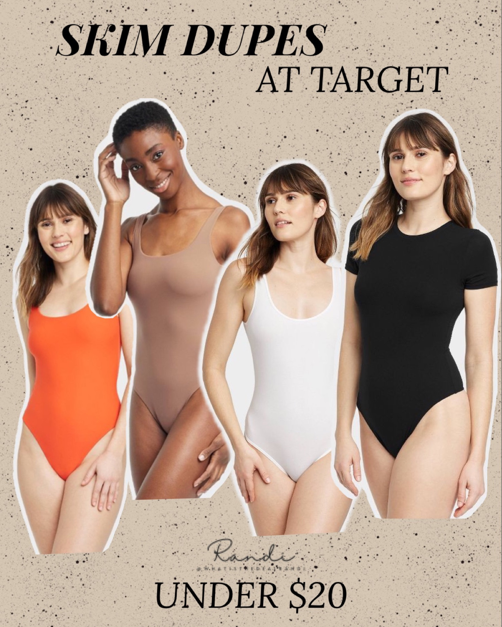 SKIMS DUPE AT TARGET | smoothing bodysuits  

#LTKstyletip #LTKunder50 #LTKFind