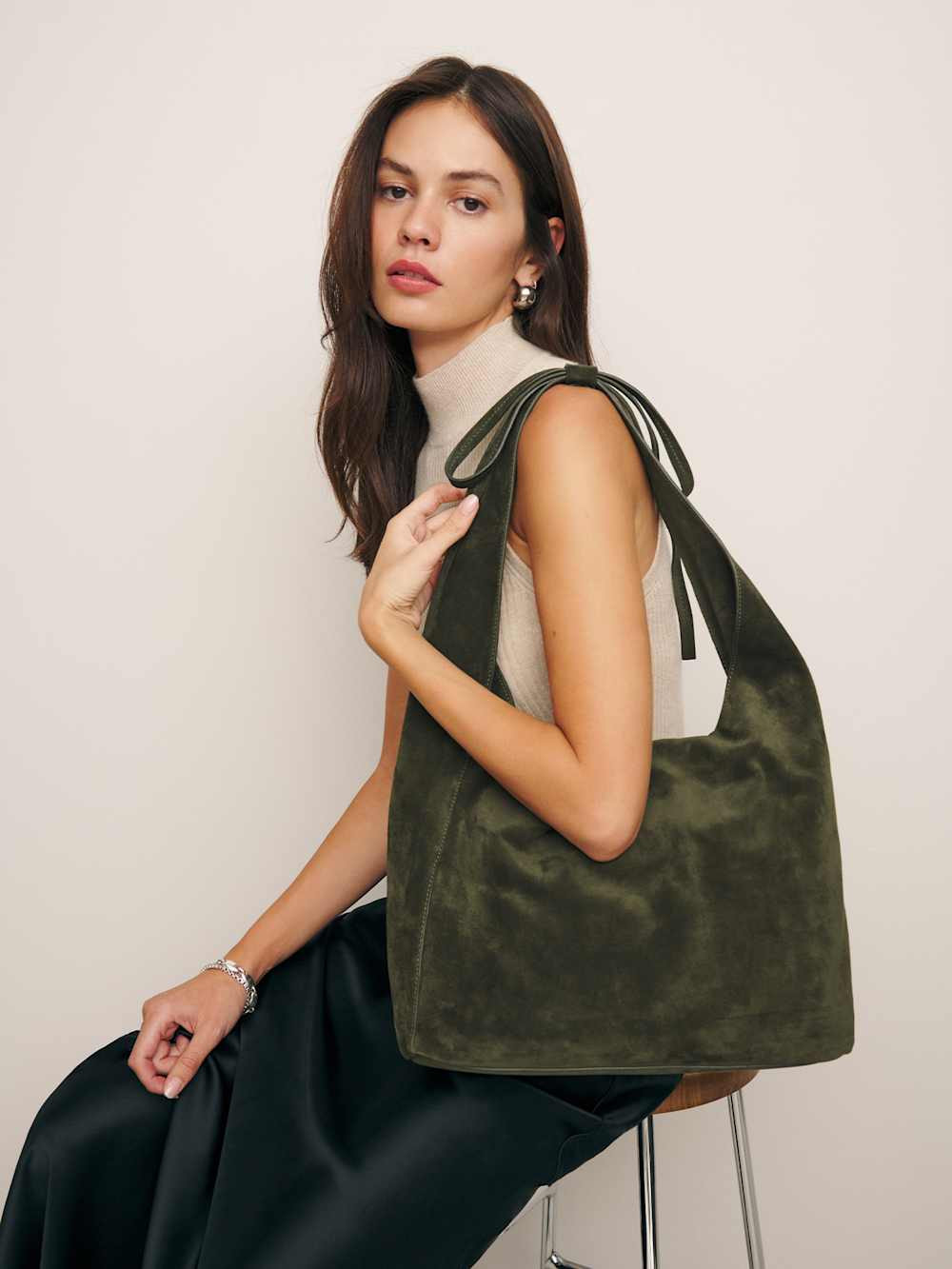 Medium Vittoria Tote Bag | Reformation (Global)