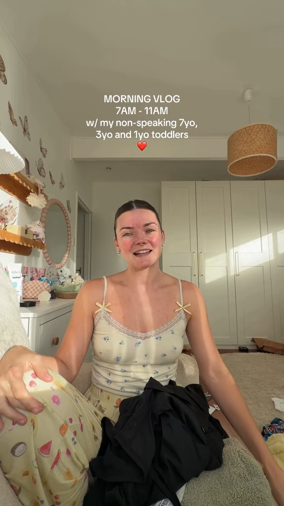 Spend the morning with us!! Jassy had the day off school and Laiky lowkey did some home school… kinda?? 👀 honestly though how clever is he with his @Yoto ?! 😭🥲 #morningvlog #mumtok #asdmum #yotoplayer #motherhood  AD

#LTKkids #LTKaustralia #LTKfamily