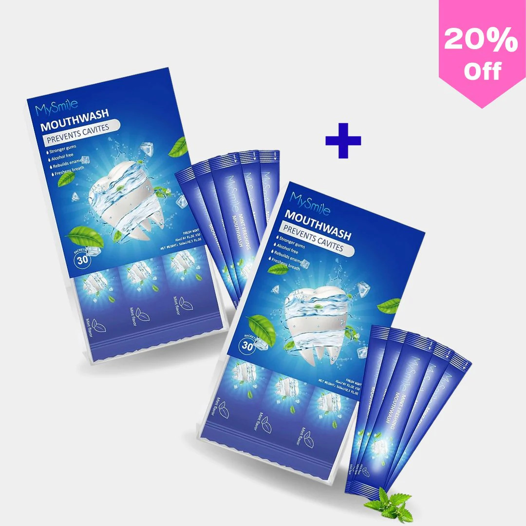 Portable Mouthwash 2 Pack | MySmile Oral Care