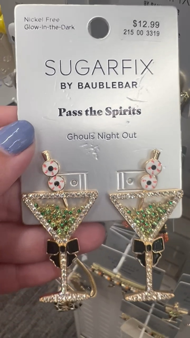 Jeepers creepers where you get those eyes?  Spiders, webs and cocktails oh my!  So excited for Halloween and getting my spooky on!  Which of these earrings are your faves?

#LTKSeasonal #LTKParties #LTKVideo