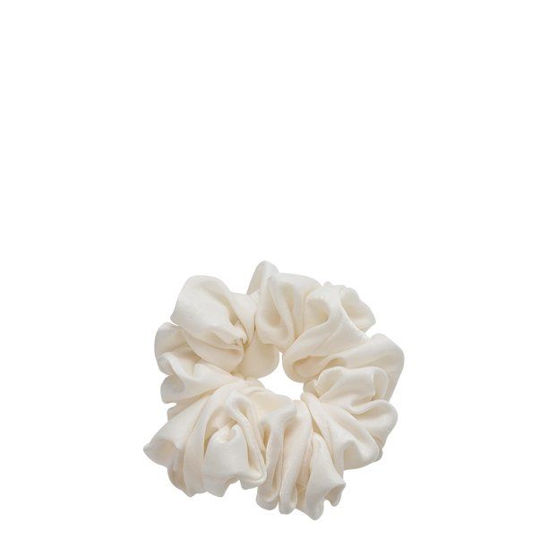 Hairitage Satin Hair Scrunchie Ivory, 1 PC | Walmart (US)