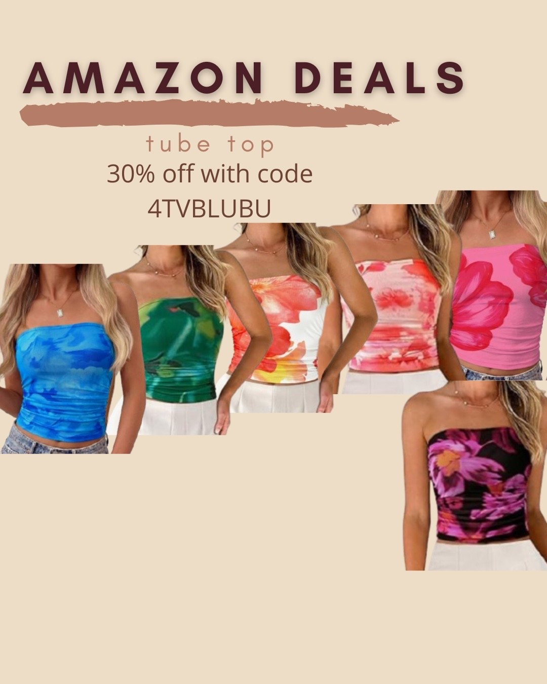 $9 ends 5/3

Amazon fashion
Amazon deals
Bandeau top
Crop top
Beach top
Strapless top

#LTKSaleAlert
