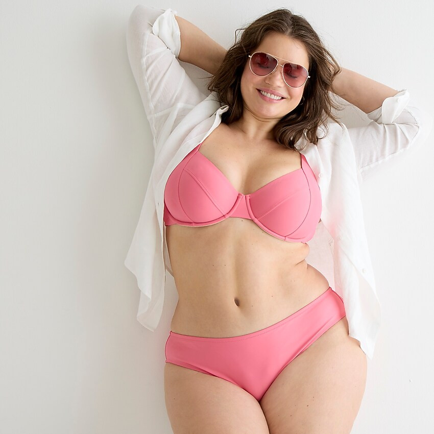 Classic full coverage bikini bottom | J. Crew US