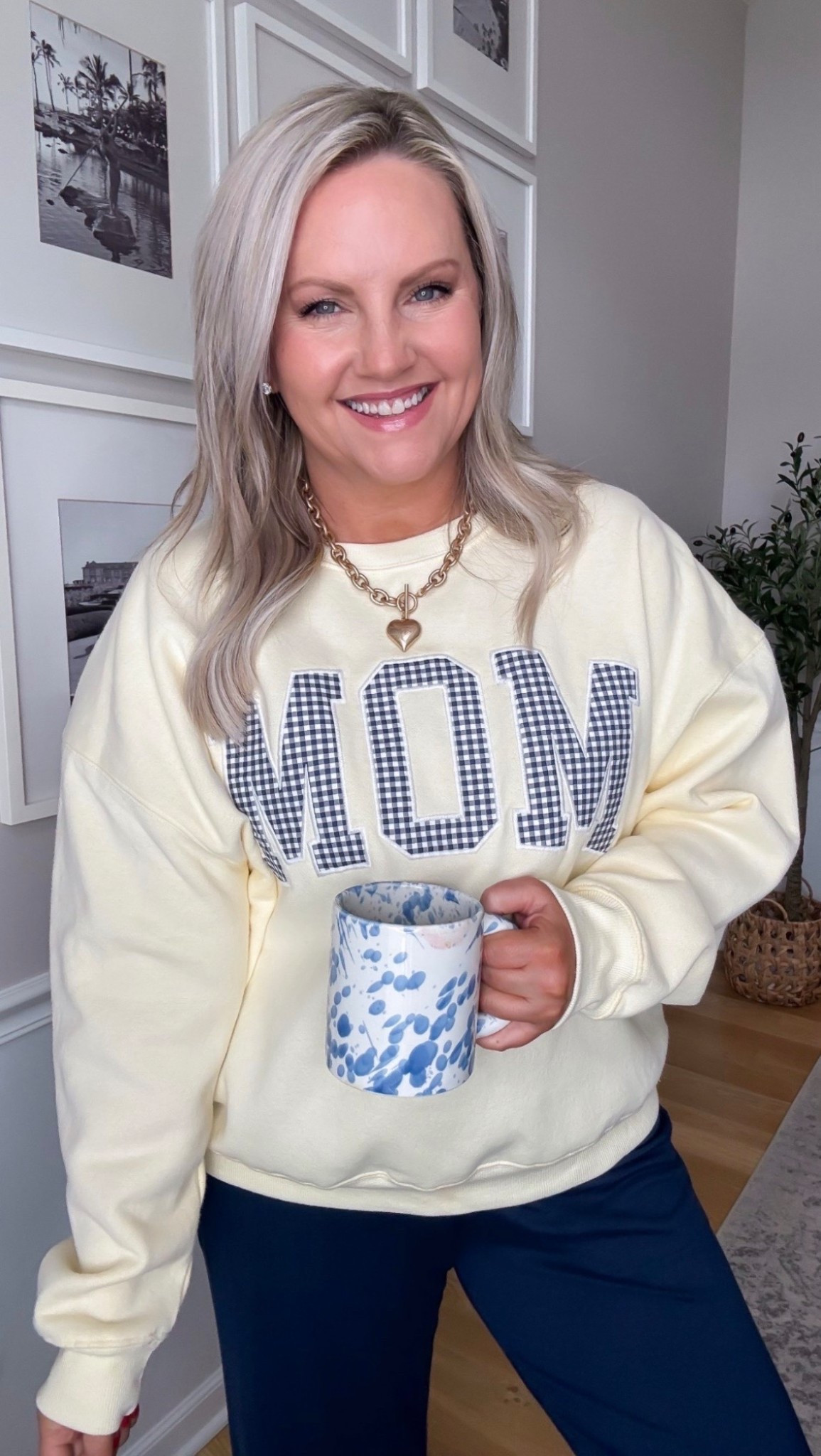 TRENDING! This sweatshirt is so good, oversized in the best way and so cozy for slow mornings or everyday wear. The “mom” graphic makes it feel a little more fun and styled, and it’s one of those pieces you can throw on with leggings or denim and still look put together.

Wearing size M

mom sweatshirt graphic sweatshirt cozy outfit casual style everyday basics comfy outfit oversized sweatshirt lounge style fall outfit mom style Mother's Day lovelylifestyling 

#LTKMothersDay #LTKmomlife #LTKOver40