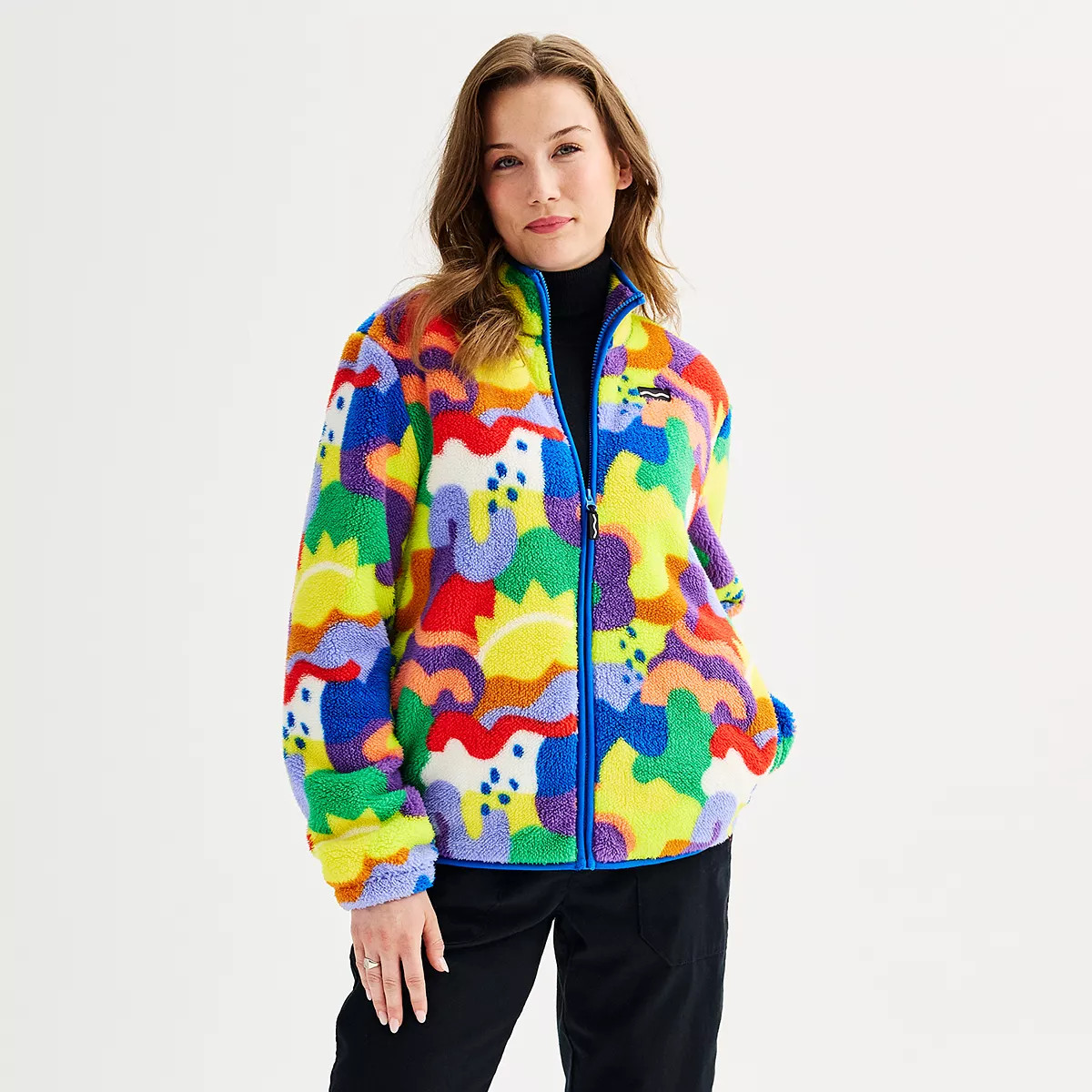 Crayola® X Kohl's Adult Full-Zip High Pile Fleece Jacket | Kohl's