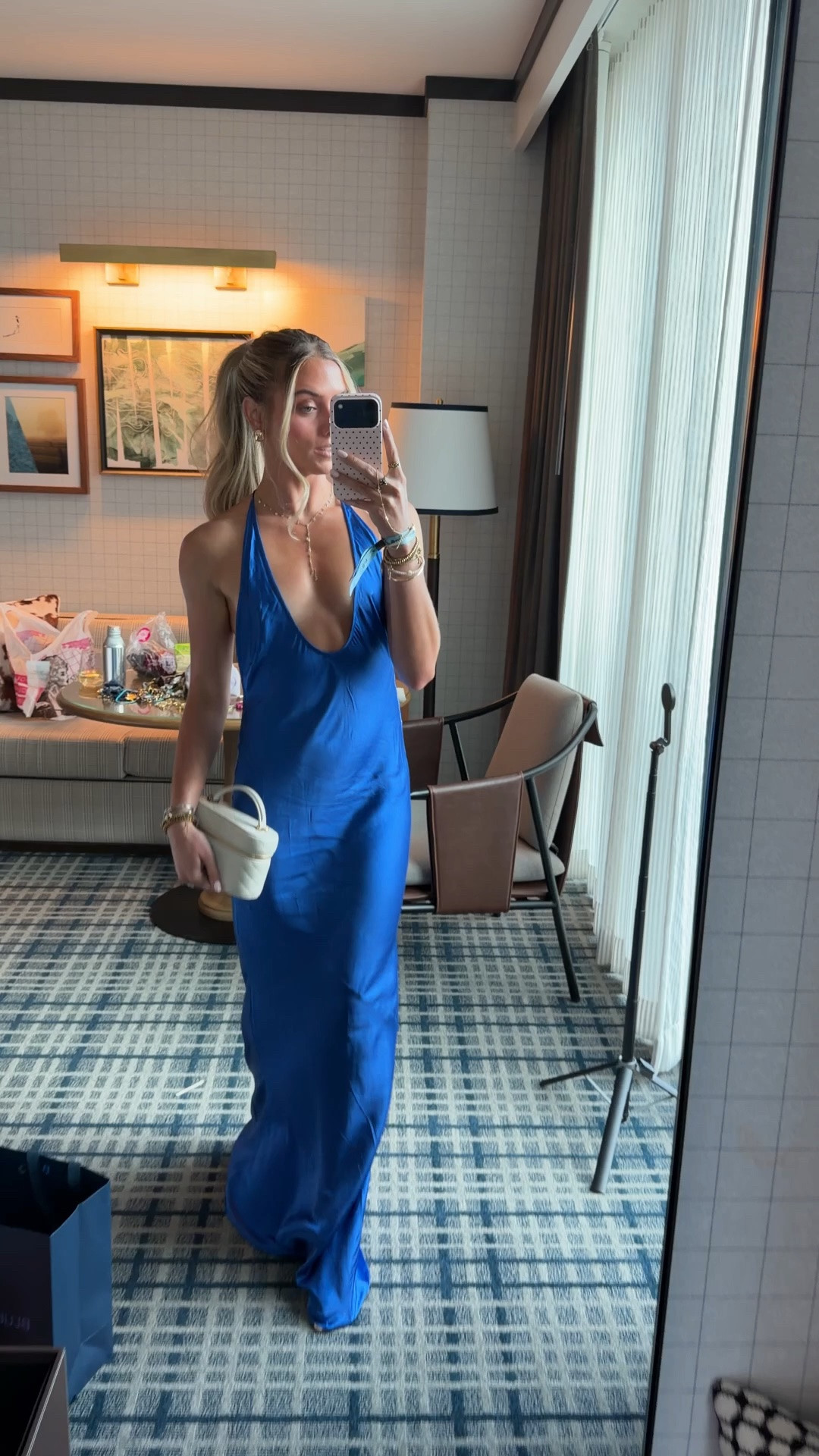 My dress for the final night of LTK CON! I’m wearing @Revolve it’s from NBD very low cut but such a moment.  I styled it with my Amazon gold heels and YSL bag.

#LTKCon #LTKootd #LTKWedding