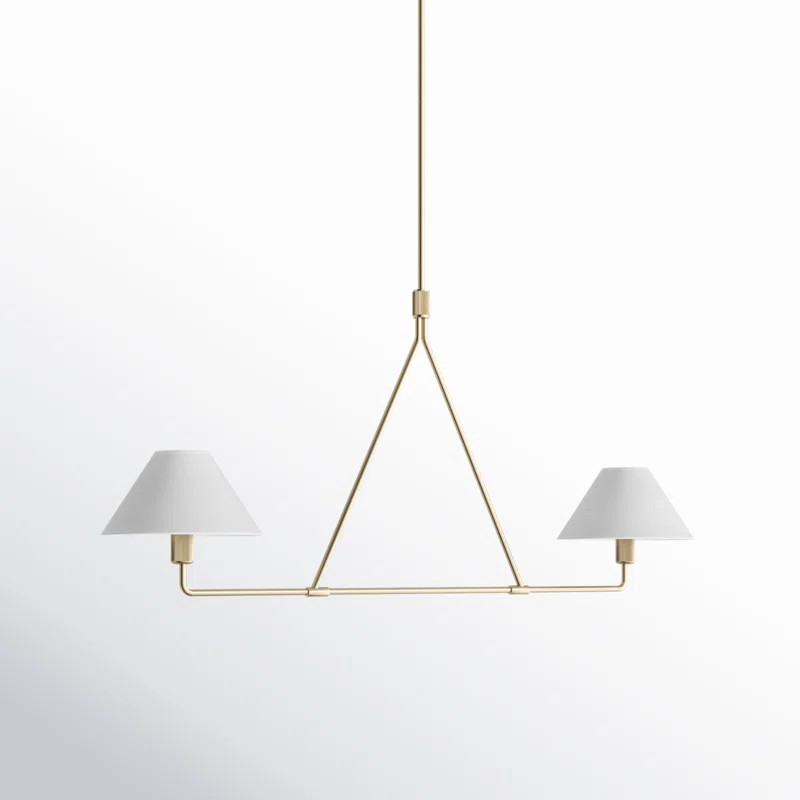 Ackerson 2 - Light Dimmable Linear Chandelier | Wayfair North America