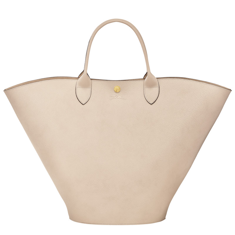 Épure XL Tote bag Paper - Leather | Longchamp US | Longchamp