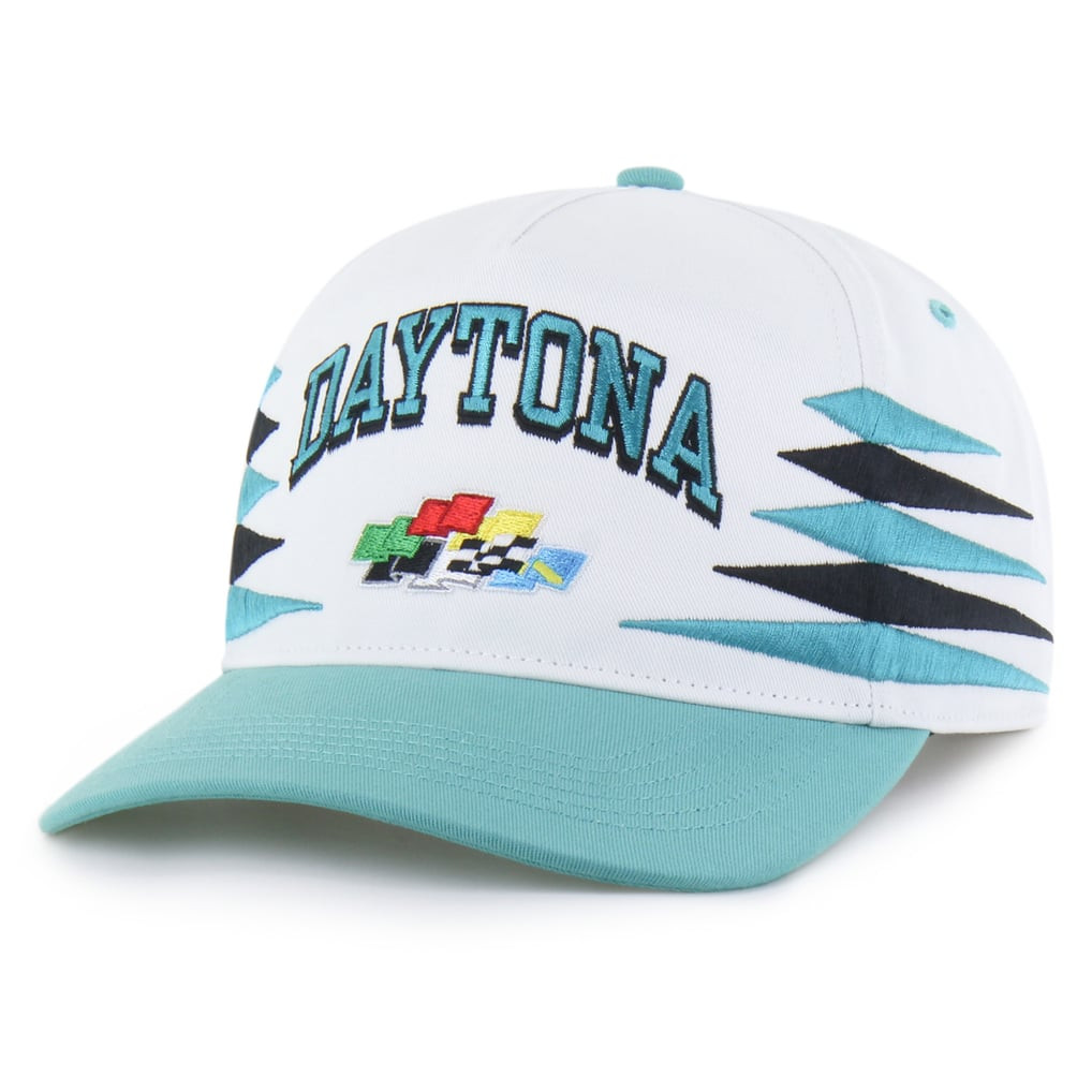 Daytona International Speedway '47 Diamond Cut Hitch Adjustable Hat - White/Green | Fanatics