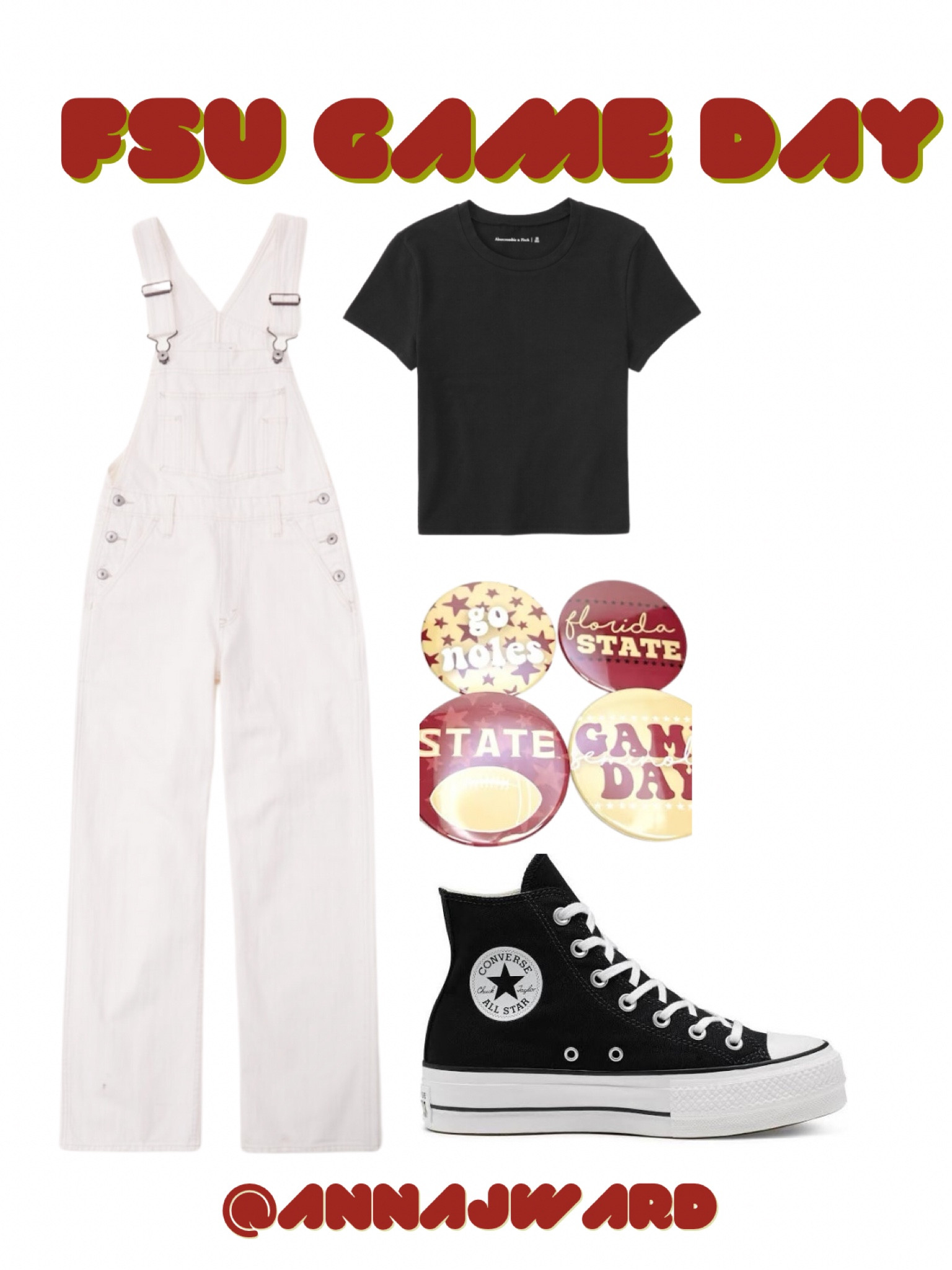 Follow me for more 🏈🖤🍢Florida state Seminole’s. Go Noles. Fear the spear. FSU game day outfit inspo. College game day outfit inspo. Florida state university game day

#LTKunder100 #LTKunder50