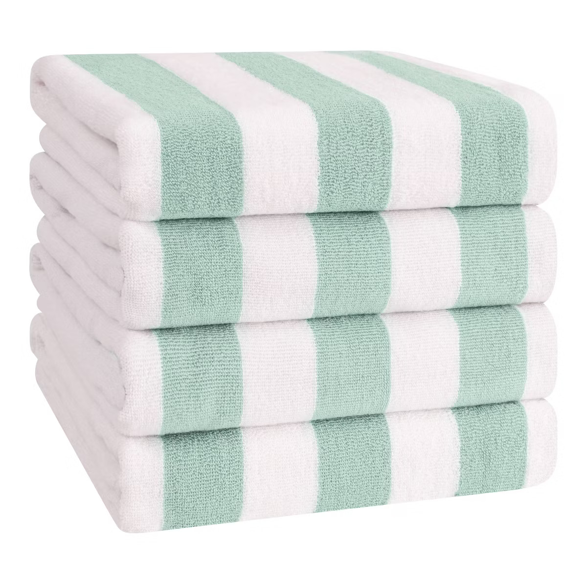 American Soft Linen Beach Towel, 100% Cotton Cabana Striped Beach Towel, 30 in by 60 in Soft Abso... | Target