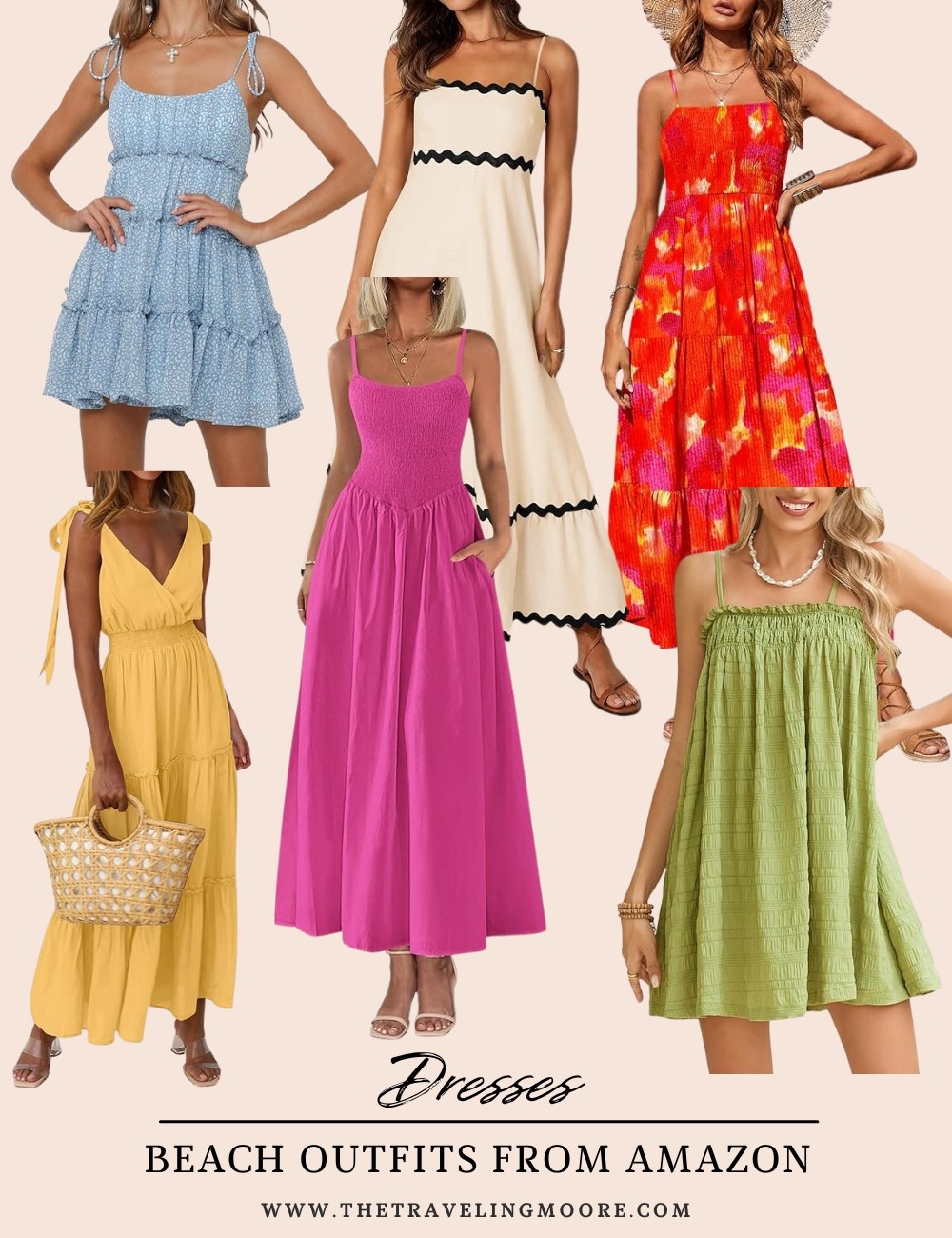 Cute sundresses from Amazon for a beach or resort vacation 

#LTKFindsUnder100 #LTKTravel #LTKFindsUnder50