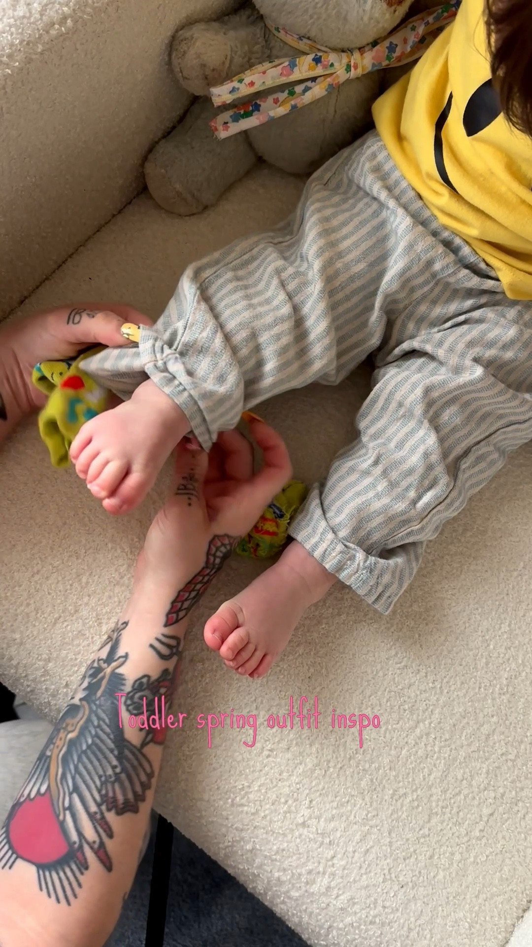 Spring toddler outfit inspo 
Pants are @Zara 

#LTKKids #LTKgrwm #LTKootd