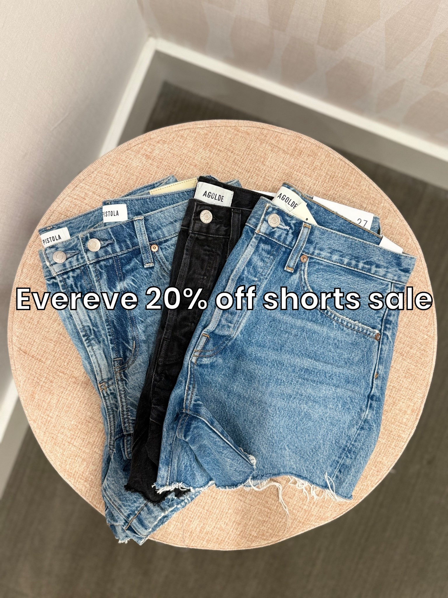 Shorts are 20% off this week at Evereve! I took home the Pistola Kennedy denim shorts and sized down one from my regular size. This is a great time to grab a new pair of Agolde, KUT, Evereve, or Pistola shorts for summer! 



#LTKSaleAlert #LTKOver40 #LTKSummerEdit