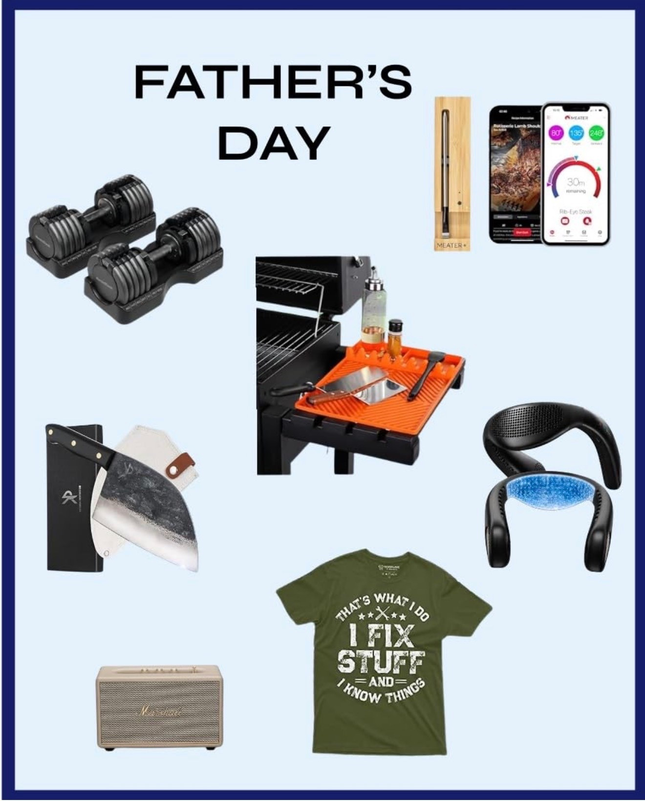 If you’re looking for a Father’s Day gift, that’s gonna get here in time for Father’s Day. These are all my favorites from Amazon and my dad is specifically asked for a few of them and so had my husband.

These are great gifts for ￼ the home improvement Dad, the fitness Dad, the Coffee love Dad

#LTKMens #LTKHome #LTKActive