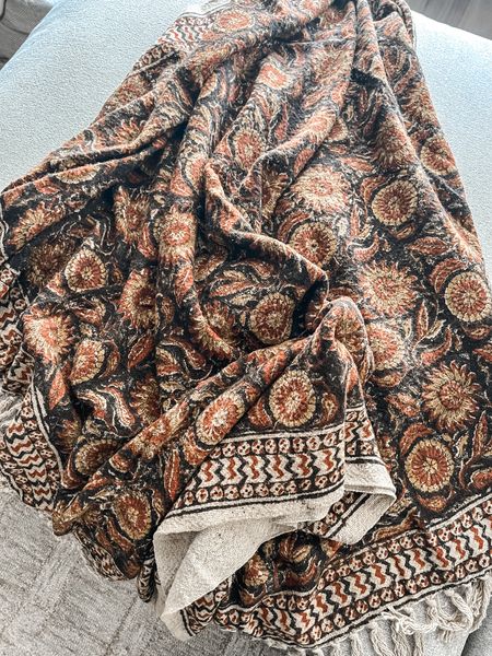 This gorgeous vintage throw is a great Etsy find✨

#LTKhome