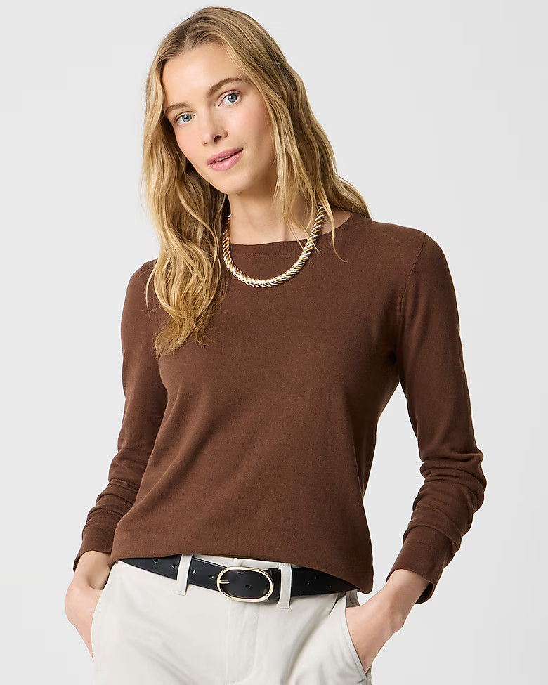 Cotton Teddie sweater | J.Crew Factory