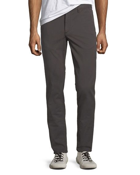 Rag & Bone Men's Standard Issue Fit 2 Mid-Rise Relaxed Slim-Fit Jeans, Gray | Neiman Marcus