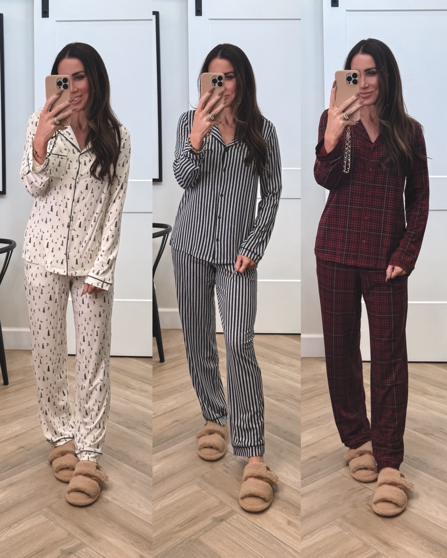 Tommy John sleepwear sets! 
Code KIMBERLY40 to save 40% off non sale items .I’m all about a quality matching set of pajamas! Soft and yummy, wearing sz small, but I’d prefer them a little longer and looser ..I would size up to a medium 
Plaid holiday print is sold out in this style, but linking other options

#LTKSaleAlert #LTKmomlife #LTKOver40