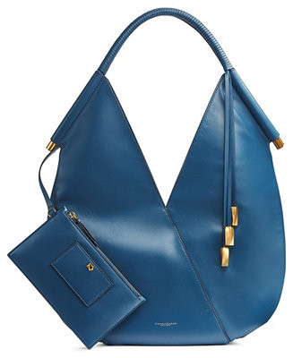 Baldwin Large Shoulder with Leather Wrapped Rounded Handle | Macy's