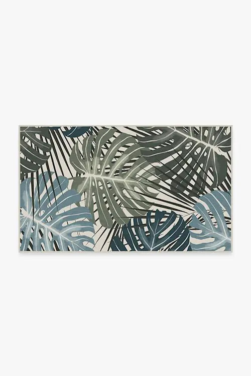 Monstera Jade Rug | Ruggable