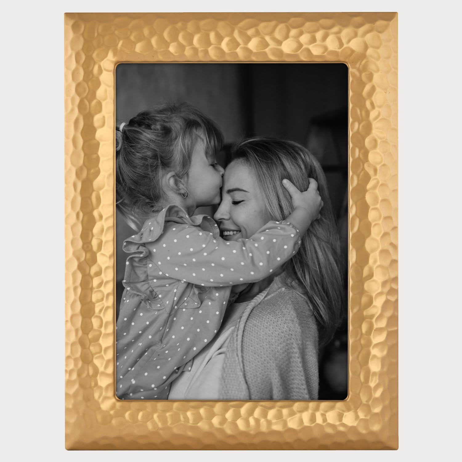 Siena Modern Hammered Gold Picture Frame, Tarnish Resistant Finish, Perfect Photo Frame for any E... | Amazon (US)
