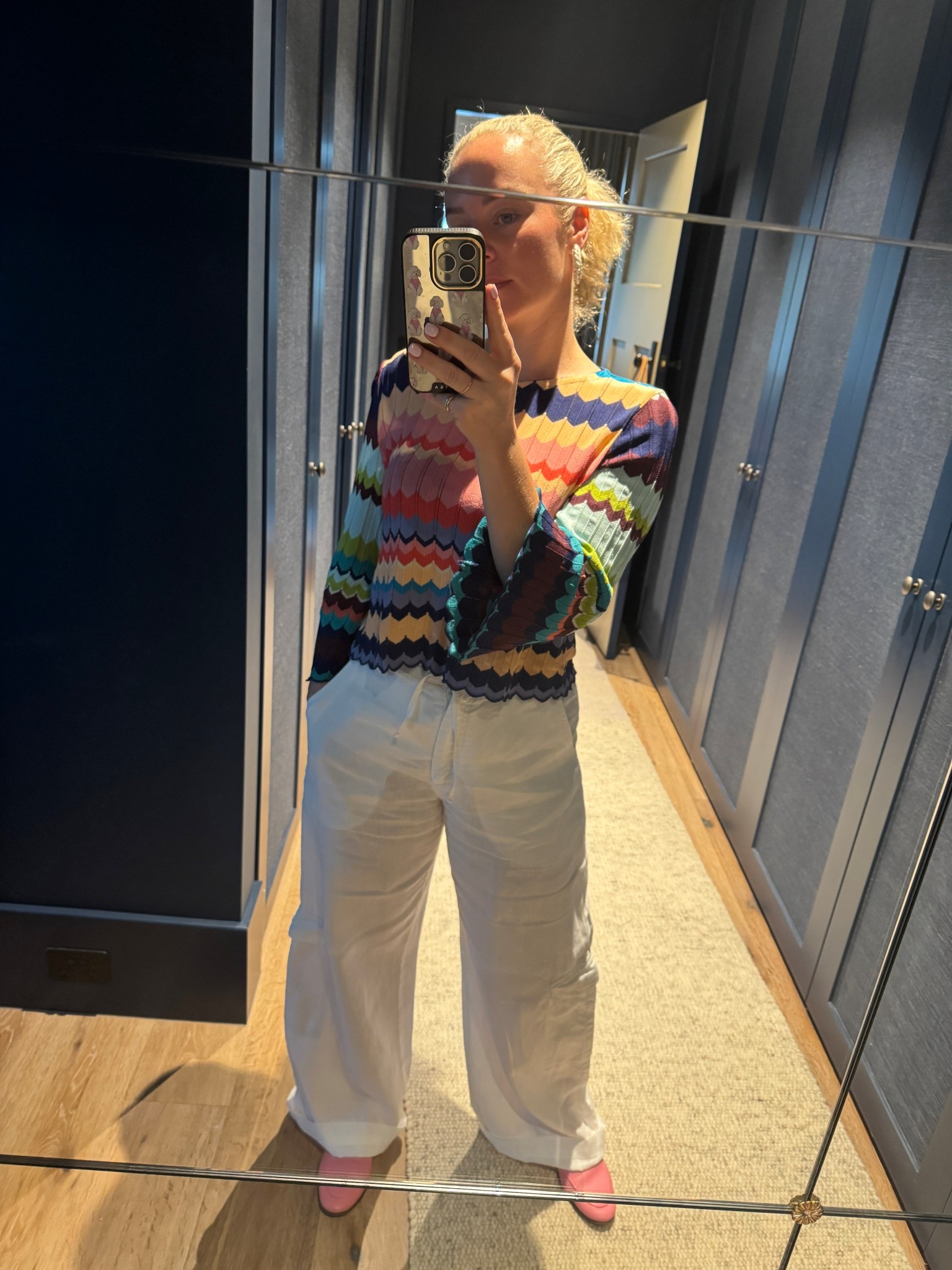 Today’s colourful look! Shop my similar coloured sweater, white linen pants and pink loafers below 😇

#LTKautumn #LTKaustralia #LTKstyletip