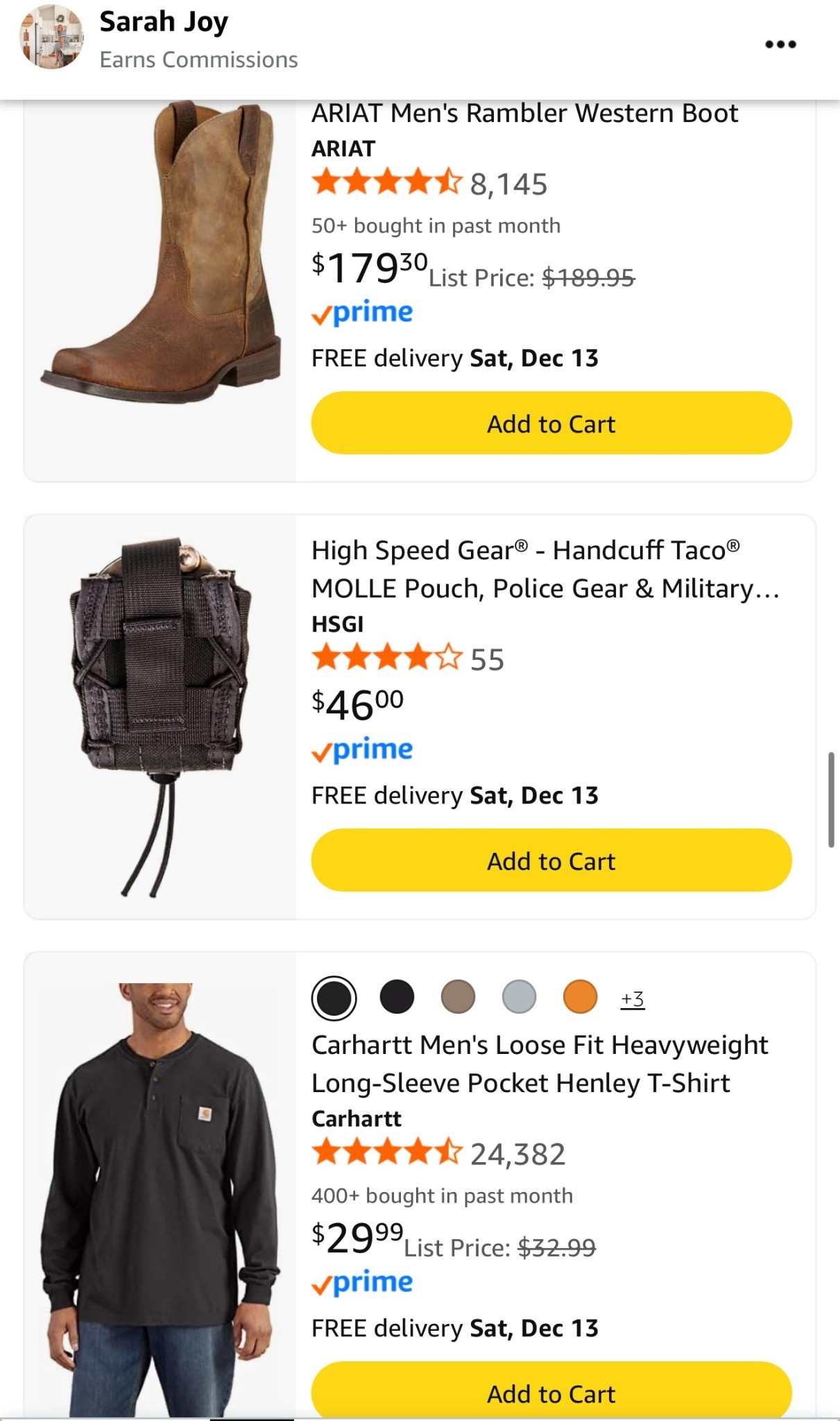 Linking a list of Matt’s Amazon purchases here! Great idea for eat and practical gifts for men. 

#LTKOver40 #LTKGiftGuide #LTKHoliday