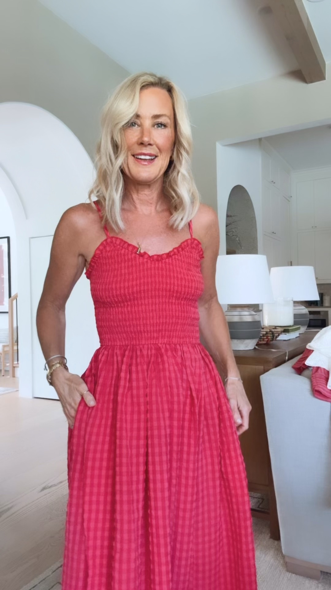 Need an easy summer maxi dress? I love this pop of color.

Dress: small

#LTKgrwm #LTKootd #LTKmorningroutine