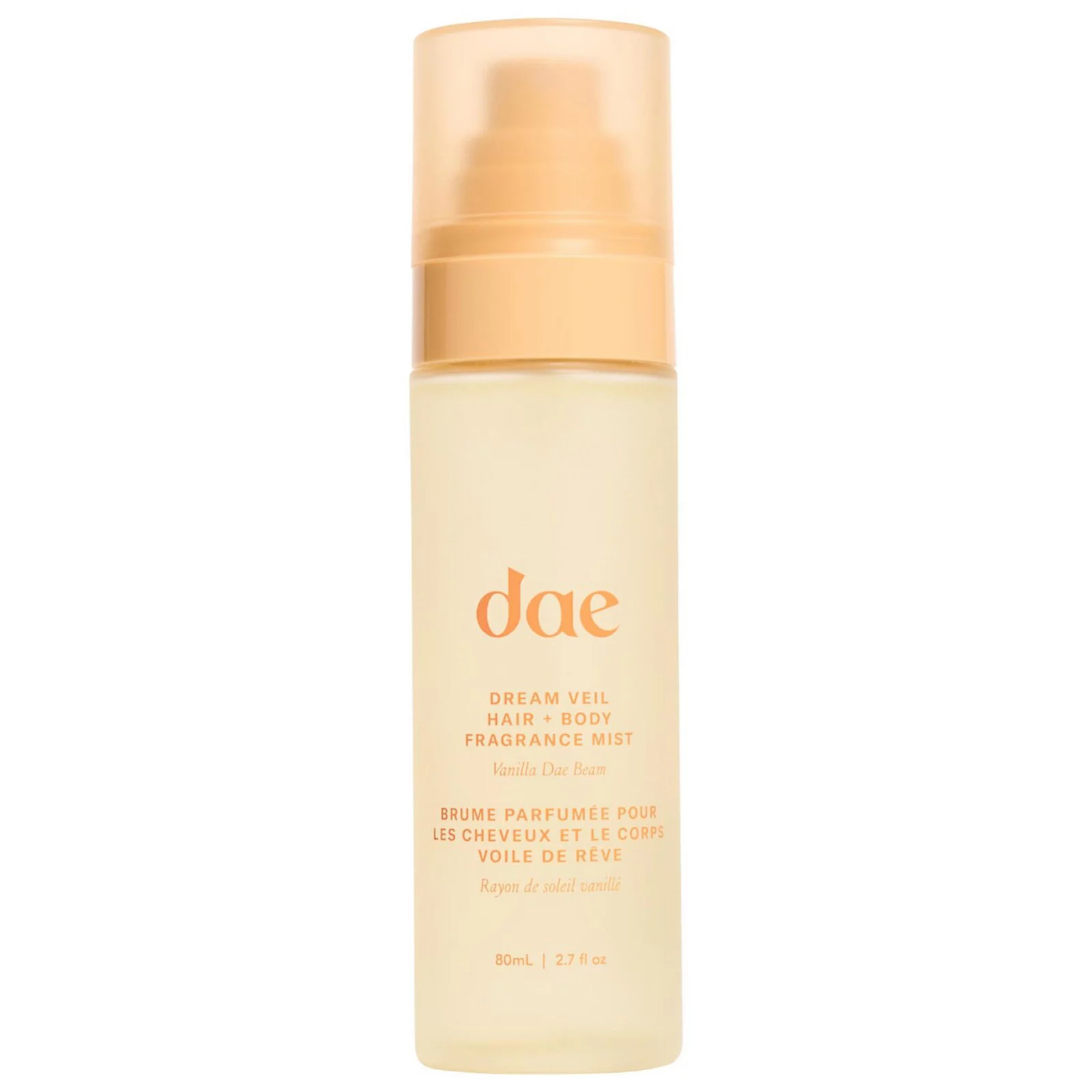 dae Dream Veil Hair & Body Fragrance Mist Vanilla Dae Beam with Candied Lemon and Praline, Size: 2.7 FL Oz, White | Kohl's