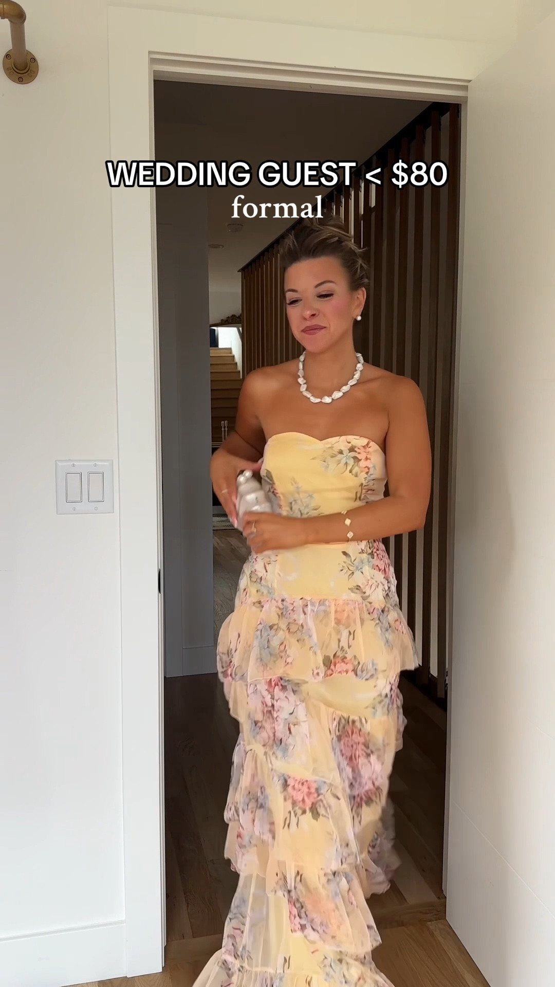 Floral and plated strapless summer wedding guest dresses formal event dresses special occasion party dresses

Electric picks code: emerson20
Wearing my usual smalls/2



#LTKSeasonal #LTKSaleAlert #LTKWedding