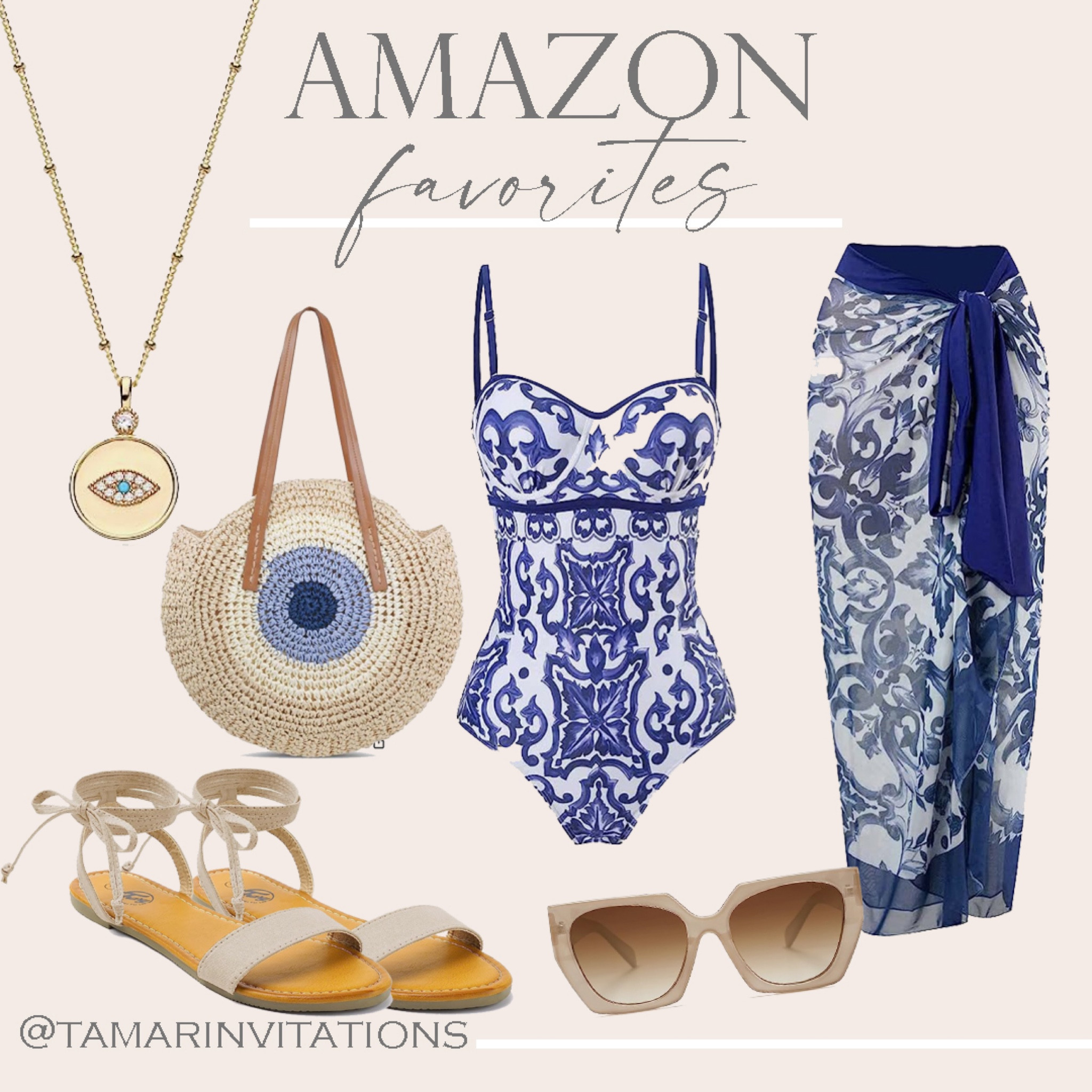 Giving me European summer vacation vibes!! Everything under $35!!

#amazon #summer #bathingsuit #coverup #evileye #beach #vacation #ootd

#LTKswim #LTKunder50 #LTKsalealert