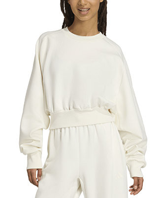 Women's Soft Lux Relaxed Crewneck Sweatshirt | Macy's