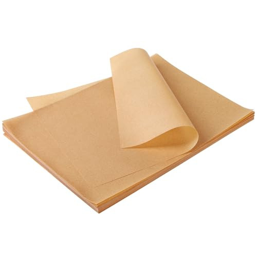 Putmhim 200 Pcs 9x13 Inches Unbleached Parchment Paper, Precut and Non-Stick Parchment Paper Sheets for Baking, Oven, Pan Cooking | Amazon (US)