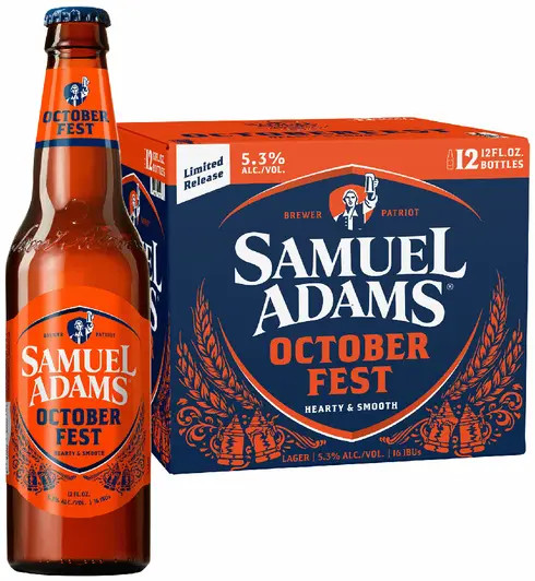 Samuel Adams Octoberfest Seasonal Beer | Total Wine