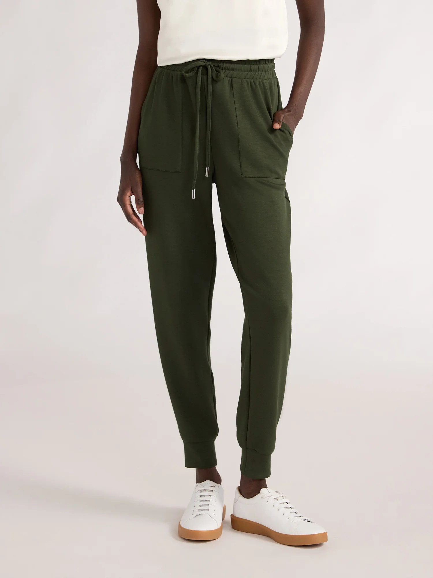 Scoop Women's Ultimate ScubaKnit Pants with Pockets, Sizes XS-XXL | Walmart (US)