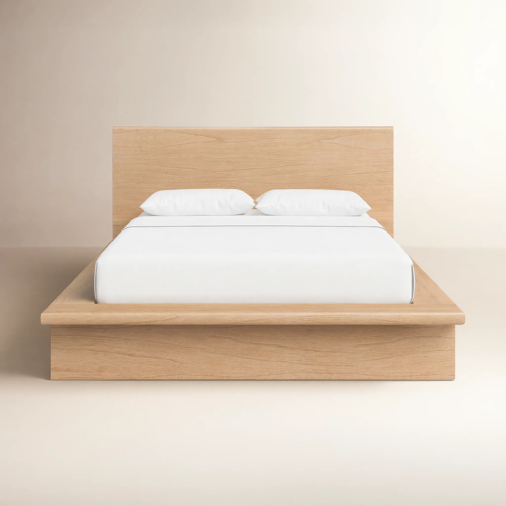 Soleil Wood Platform Bed | AllModern