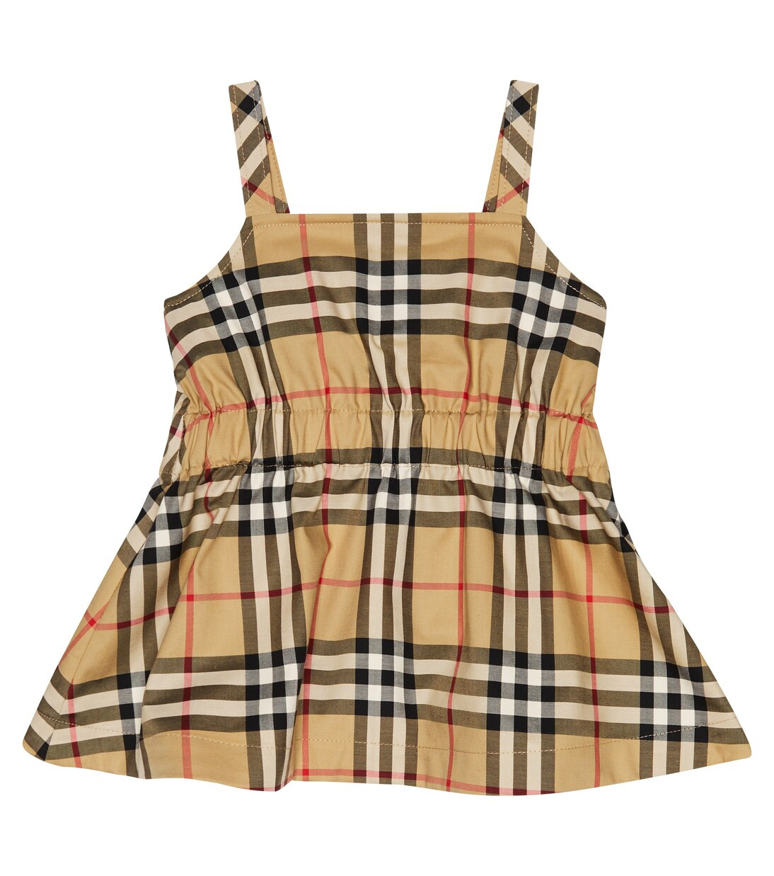 Baby Vintage Check cotton-blend dress | Mytheresa (UK)