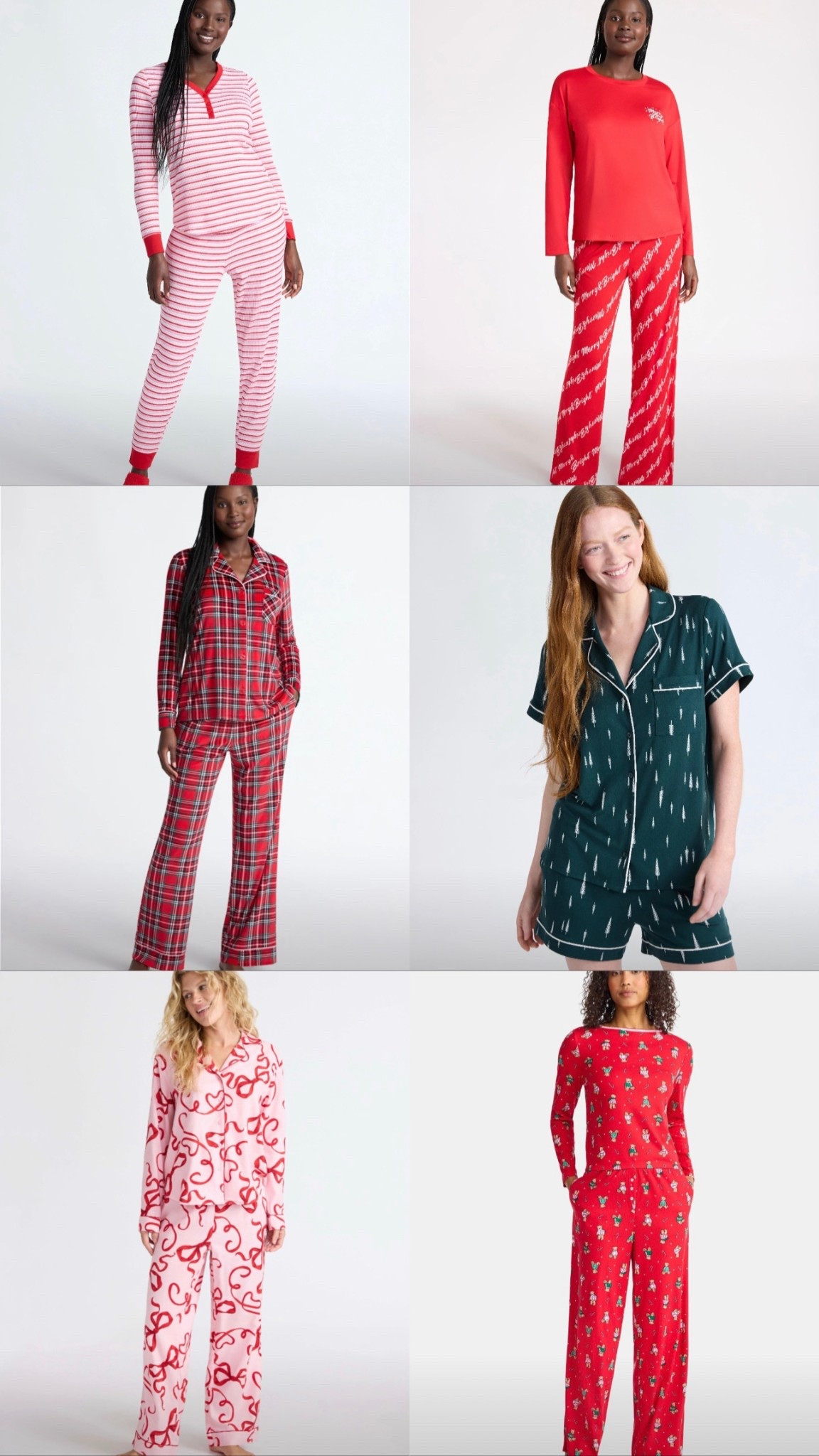 Holiday pajamas from Walmart! 

#LTKOver40 #LTKHoliday #LTKFindsUnder50