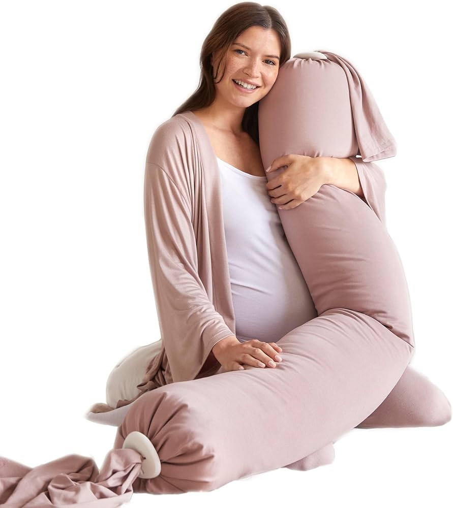 bbhugme Adjustable Pregnancy Pillow – Full Body Support for Side Sleeping - Adjustable Firmness... | Amazon (US)